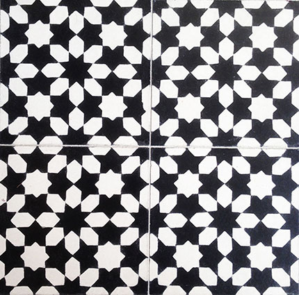 Misiones B&W Encaustic Cement Tiles 20cm*20cm*1.5cm